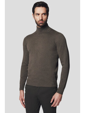 Lancerto Lancerto Golf Mikkel SW073224000067 Brązowy Regular Fit