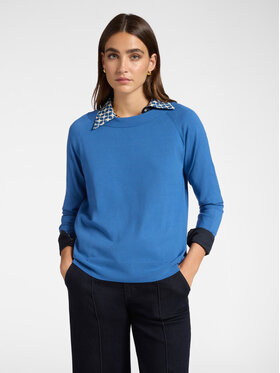 Elena Mirò Elena Mirò Sweter M525Z400547N024 Niebieski Regular Fit