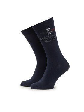 Aeronautica Militare Aeronautica Militare Vysoké pánske ponožky 251CZ010L499 Tmavomodrá