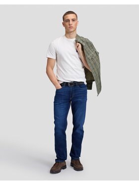 Lee Lee Jeansy WEST Niebieski Straight Leg