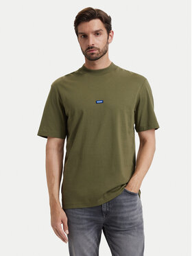 HUGO HUGO T-Shirt Nieros 50509991 Grün Regular Fit
