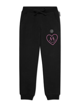 PHILIPP PLEIN PHILIPP PLEIN Jogger nohavice 19685 Čierna Jogger Fit