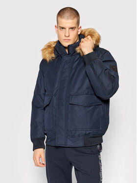Tommy Hilfiger Tommy Hilfiger Kurtka puchowa Rockie MW0MW19662 Granatowy Regular Fit