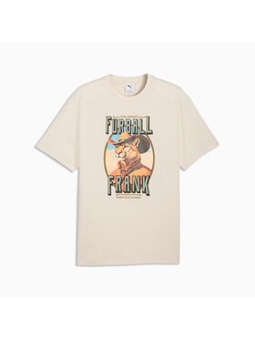 Puma Puma T-Shirt 634434 Beżowy Regular Fit