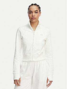 Tommy Jeans Tommy Jeans Mikina Metallic Logo DW0DW22580 Bílá Slim Fit