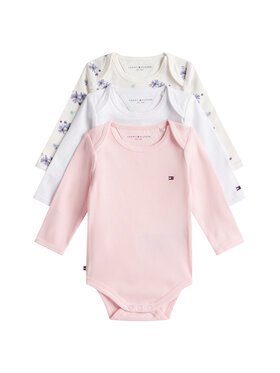 Tommy Hilfiger Tommy Hilfiger Комплект детски бодита Monotype KN0KN02198 Цветен