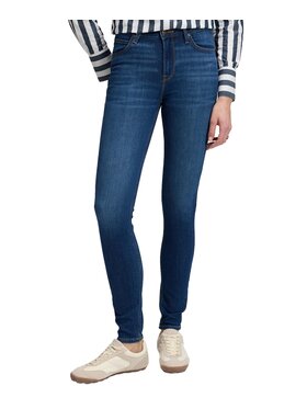 Lee Lee Jeansy 112386144 Niebieski Skinny Fit