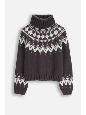 Coccodrillo Coccodrillo Sweter ZC5172501WGJ-020 Szary Regular Fit