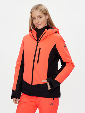 4F 4F Лижна куртка 4FAW23TJACF121 Кораловий Regular Fit