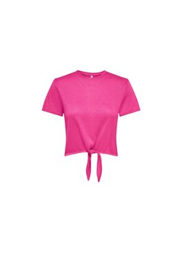 ONLY ONLY T-shirt Maglia onlamber life ss glitter Rosa Regular Fit