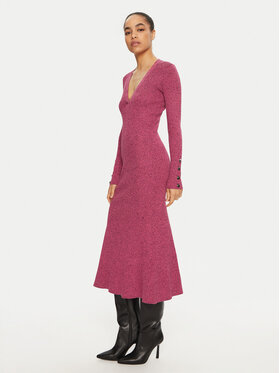 Liu Jo Liu Jo Vestito di maglia WF4232 MA99E Rosa Regular Fit