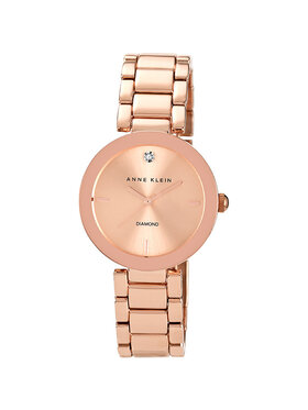 Anne Klein Anne Klein Zegarek AK-1362RGRG Różowe złoto