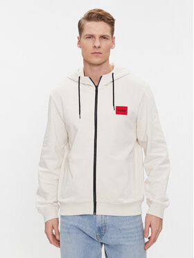 HUGO Hugo Felpa Daple212 50447972 Bianco Regular Fit