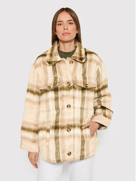 American Eagle American Eagle Demisezoninė striukė 038-1383-3137 Smėlio Oversize