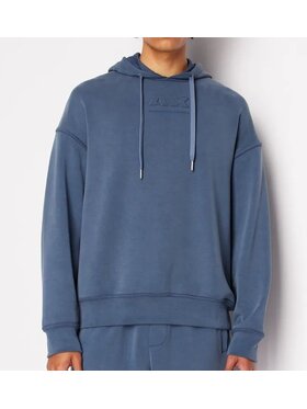 Armani Exchange Armani Exchange Mikina 3DZMAB ZJUBZ Tmavomodrá Regular Fit