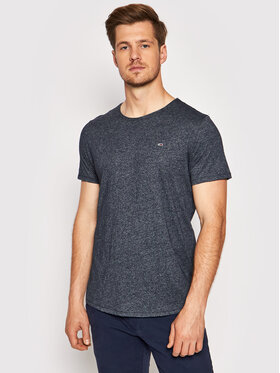 Tommy Jeans Tommy Jeans Футболка Tjm Jaspe C Neck DM0DM09586 Cиній Slim Fit