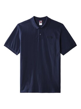 The North Face The North Face Polo Polo Piquet Granatowy Regular Fit