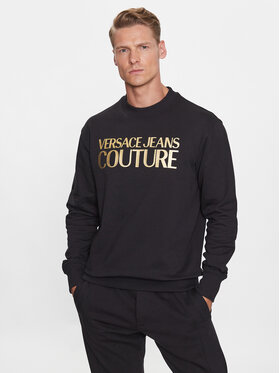 Versace Jeans Couture Versace Jeans Couture Суитшърт 75GAIT01 Черен Regular Fit