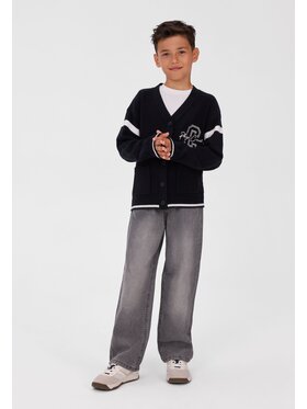 minoti minoti Kardigan 34KNIT401 Czarny Regular Fit