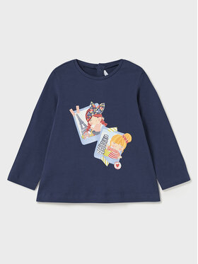 Mayoral Mayoral Блуза 2.012 Тъмносин Regular Fit