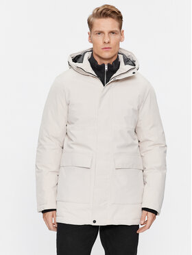 Jack&Jones Jack&Jones Зимно яке 12235845 Екрю Regular Fit