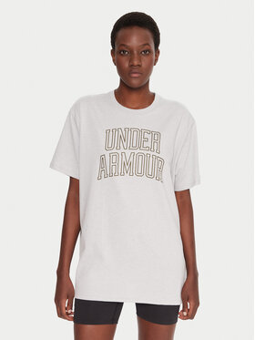 Under Armour Under Armour T-Shirt Ua Rival Campus 6007883 Šedá Oversize