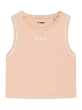 Guess Guess Top J6GI37 KF972 Svetlo oranžová Slim Fit