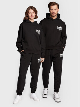 Diadora Diadora Pantalon jogging Unisex Manifesto 502.179480 Noir Loose Fit