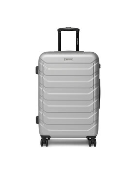 GINO ROSSI GINO ROSSI Среден куфар CEO-GIN-M-003-05-SILVER Сребрист