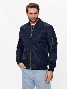 Alpha Industries Alpha Industries Kurtka bomber MA-1 156101 Niebieski Regular Fit