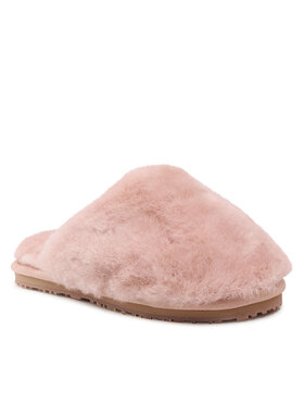 Mou Mou Пантофи Closed Toe Sheepskin Slipper FW161000L Розов