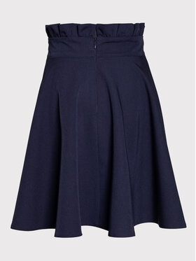 SLY SLY Spódnica 3S-301B Granatowy Comfortable Fit