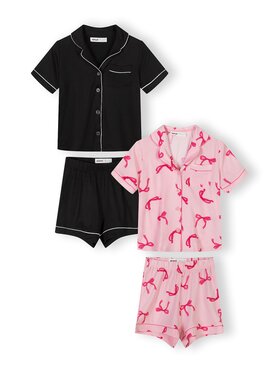 minoti minoti Komplet piżam 30PJ155 Różowy Regular Fit
