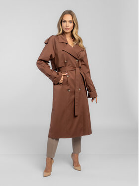 Salme Salme Trencz Amanda 2.0 Brązowy Regular Fit