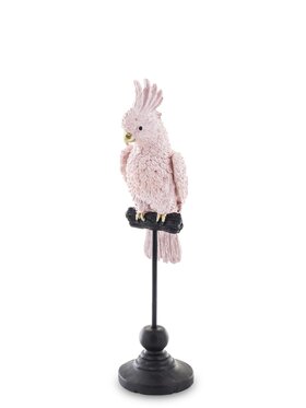 MIAhome MIAhome Figurka papuga 27x7x7 cm PAPPAGALLO-2 small Różowy