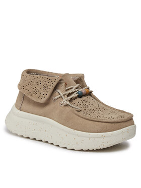 Hey Dude Hey Dude Īsi apavi Wendy Peak Fold Boot Suede 40256-255 Bēšs