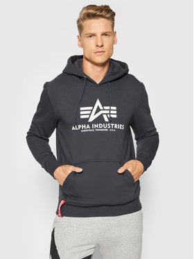 Alpha Industries Alpha Industries Sweatshirt Basic 178312 Bleu marine Regular Fit