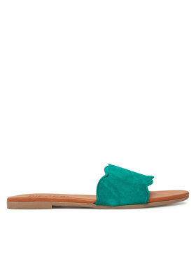 Pieces Pieces Klapki 17156838 Zielony