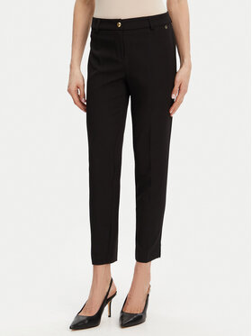 Maryley Maryley Pantaloni din material 25EB52Z/M24/43NE Negru Regular Fit