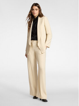 Elena Mirò Elena Mirò Pantaloni di tessuto P188P100475N062 Bianco Regular Fit