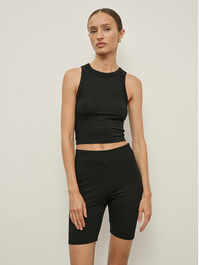 La Mania La Mania Top SERENO Nero Classic Fit