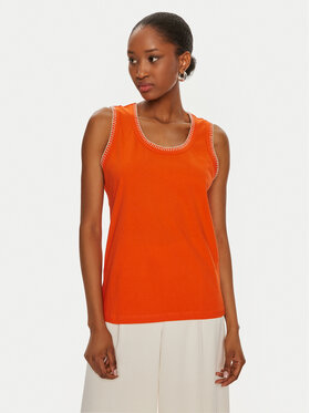 United Colors Of Benetton United Colors Of Benetton Top 34G7DH00W Orange Regular Fit