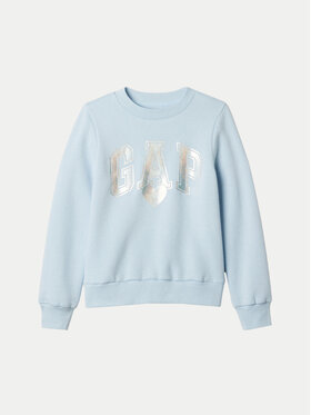 Gap Gap Majica dugih rukava 486515-03 Plava Regular Fit
