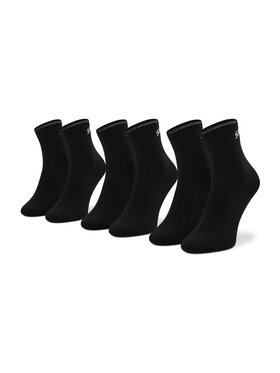 Skechers Skechers 3 pár uniszex hosszú szárú zokni SK42017 Fekete