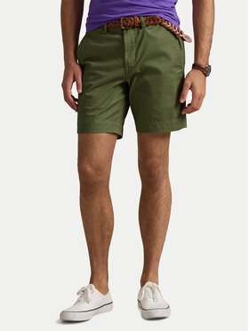 Polo Ralph Lauren Polo Ralph Lauren Auduma šorti 710799213001 Zaļš Regular Fit