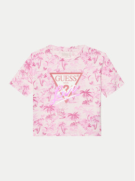 Guess Guess Tricou J5GI10 K6YW4 Roz Regular Fit