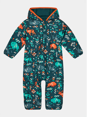 Columbia Columbia Зимовий комбінезон Powder Lite™ Reversible Bunting Зелений Regular Fit