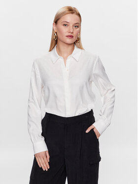 DKNY DKNY Koszula P31MKODV Écru