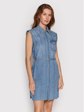 Replay Replay Farmer ruha W9755 .000.26C Kék Regular Fit