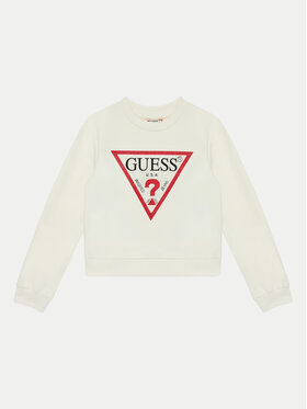 Guess Guess Mikina J4YQ22 KA6R4 Écru Regular Fit
